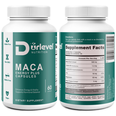 Maca Energy Plus Dietary Supplement