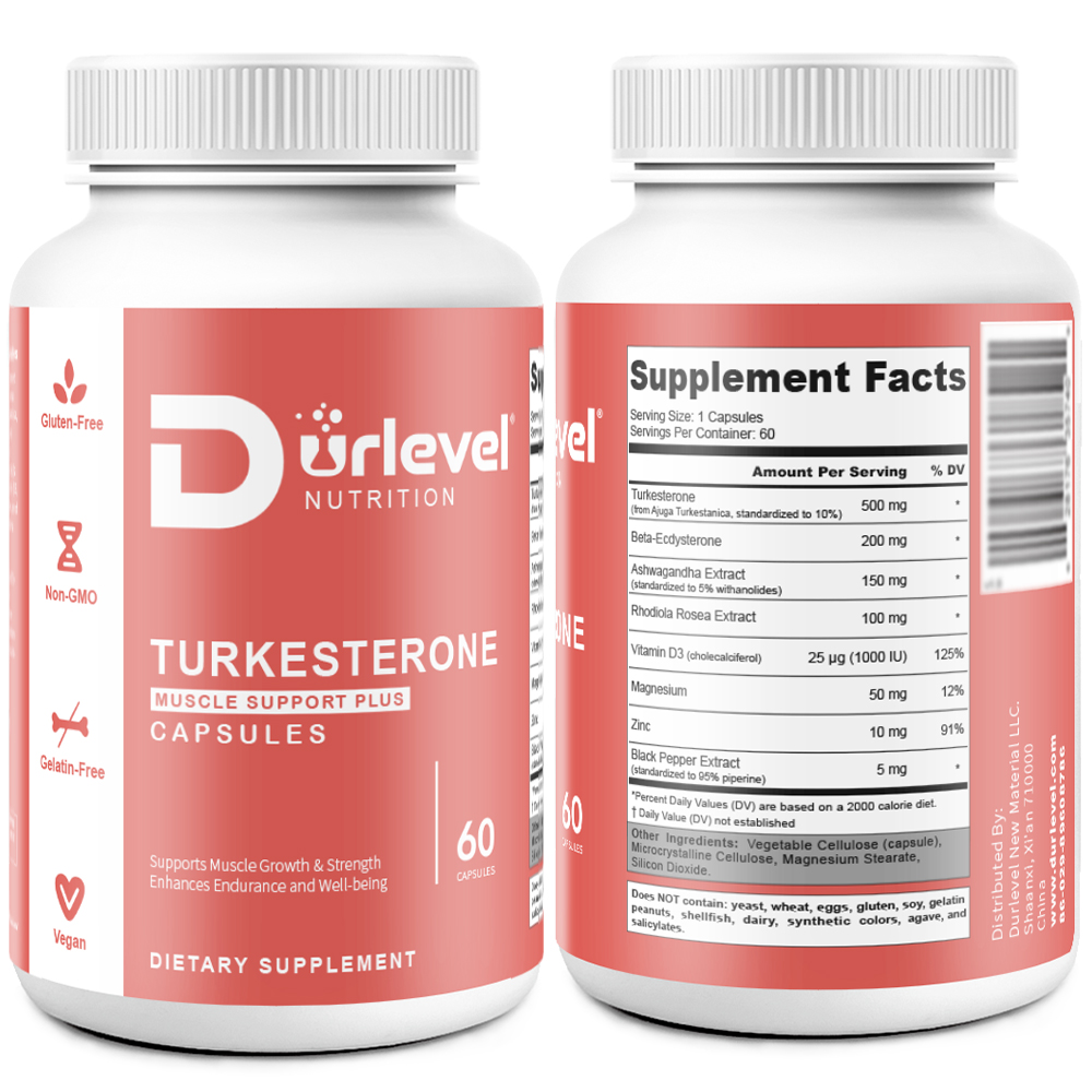 Turkesterone Muscle Support Plus Dietary Supplement