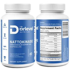 Nattokinase Cardiovascular Support Plus Dietary Supplement