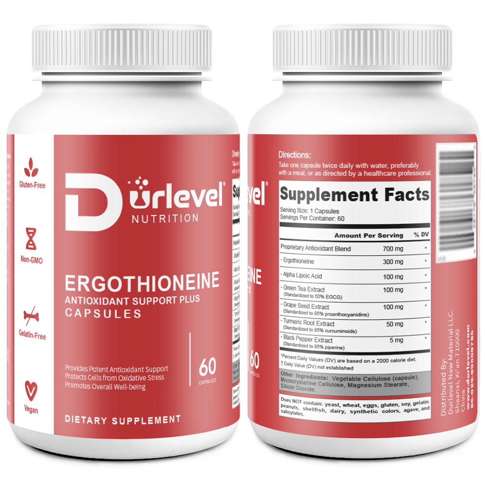 Ergothioneine Antioxidant Support Plus Dietary Supplement