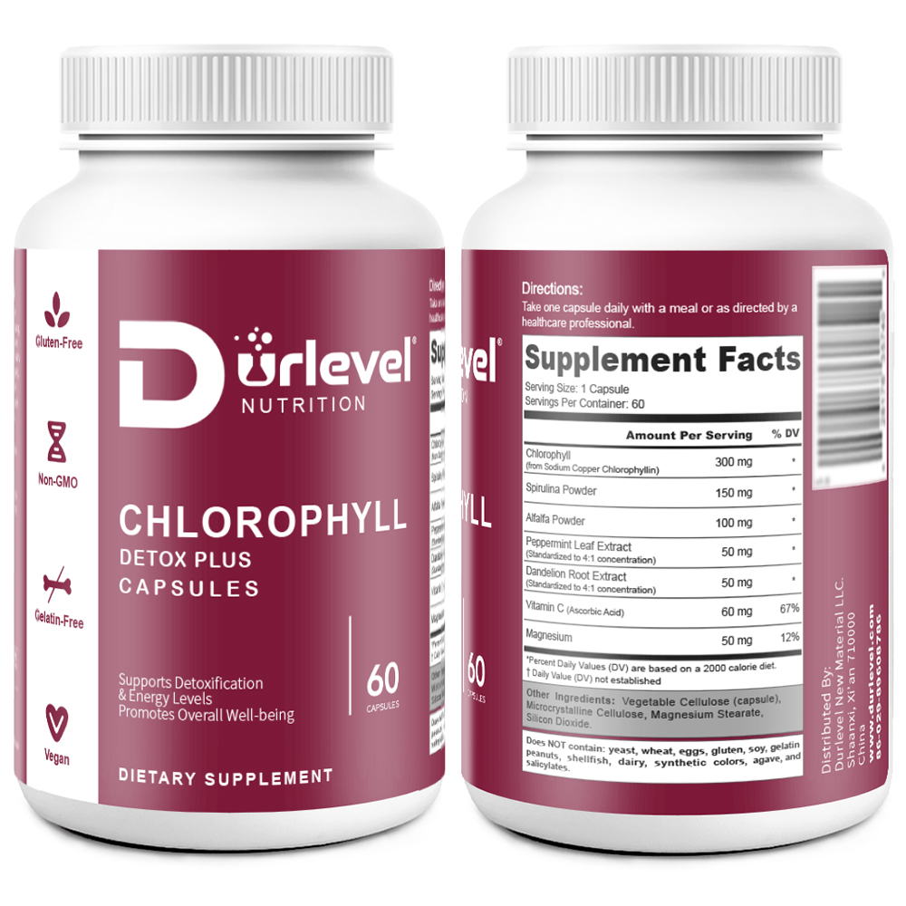 Chlorophyll Detox Plus Dietary Supplement